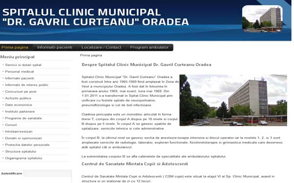 Spitalul Clinic Municipal “Dr. G. Curteanu” Oradea