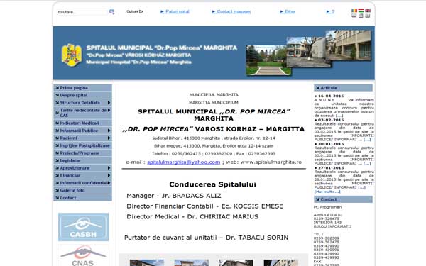 Spitalul Municipal “Dr. Pop Mircea” Marghita