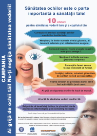 Ai grijă de ochii tăi! Nu-ți neglija sănătatea vederii!